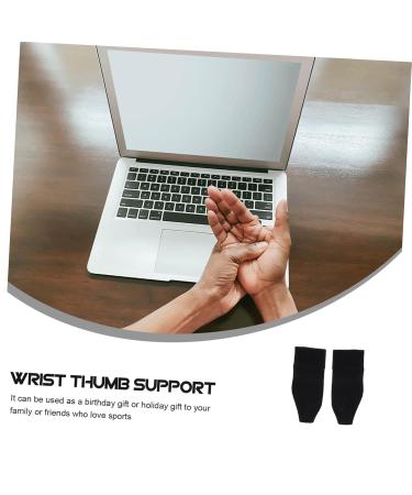 Buy 2 Pairs Sports Wrist Support - Breathable Thumb Cover & Protective Wrist Brace for Workout - Comfortable Wrist Wraps & Stabilizers - Ideal Sports Accessory - Buy Online on GoSupps.com
