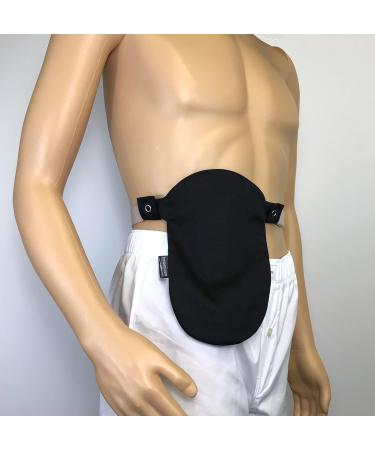 Buy Fastomy Ostomy Pouch Cover - Black | Comfortable & Discreet | International Shipping Available - Buy Online on GoSupps.com