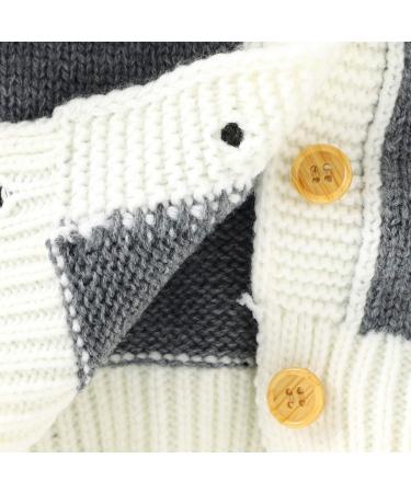 North Edge Baby Cardigan Hooded Sweater - 3-6 Months - Gray - Buy Online on GoSupps.com