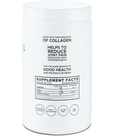 DeepMarine Collagen 100% Canadian Made Collagen Peptides Wild-Caught Collagen Powder Hydrolyzed Marine Collagen - Gluten-free Tasteless Odourless Keto and Paleo Friendly (2 Tubs (2x300g) - 120 day supply) - Buy Online on GoSupps.com