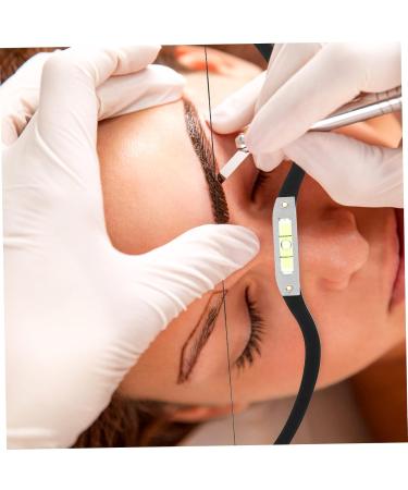 FOYTOKI Measuring Ruler 1 Set Arch Embroidery Eyebrow Ruler Portable Eyebrow Ruler Eyebrow Mapping Tool Alloy Level Ruler - Buy Online on GoSupps.com
