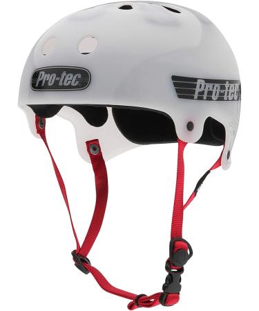 Pro-Tec Bucky Skateboarding Helmet - Translucent White (Large) - Buy Online on GoSupps.com