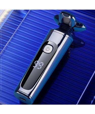 Esenlong 5 in 1 Mens Shaving Kit Rechargeable Waterproof Wet/Dry Electric Razor Beard Trimmer with Sideburns Nose Hair Trimmer - Buy Online on GoSupps.com