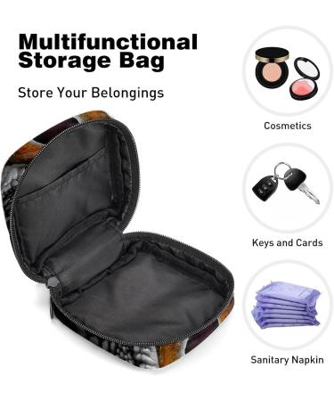 Buy Cute Cartoon Unicorn & Owl Women's Storage Pocket Kit Bag - Portable Feminine Product Holder for Periods - International Shipping Available - Buy Online on GoSupps.com