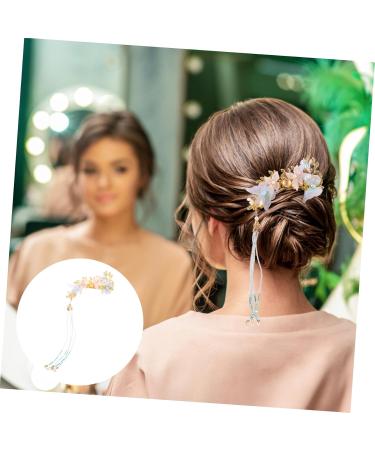 FRCOLOR Hairpin Pearl Headpiece Billed Hair Clips Rhinestone Hair Clip Girl Hair Clips Rhinestone Barrettes for Women Womens Barrettes for Hair Women's Imitation Pearl Tassel Costume - Buy Online on GoSupps.com