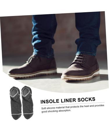 Height Increase Inner Socks & Insoles - Reusable Heel Protector Non-Skid Cotton Shoe Pads for Comfort & Warmth - Buy Online on GoSupps.com