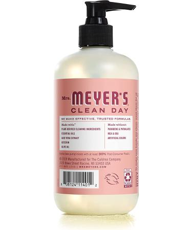 Mrs. Meyer's Hand Soap - Limited Edition Rose | Biodegradable, Essential Oils | Pack of 3 (12.5 fl. oz) - Buy Online on GoSupps.com
