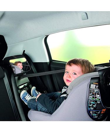 Baby Car Seat Mirror - Rear View Baby Mirror for Safe Drive | Newborn Essentials - Buy Online on GoSupps.com