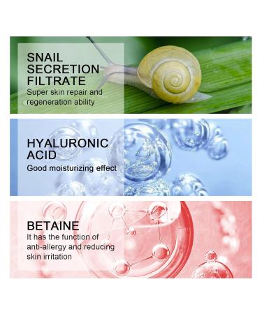 Snail Mucin 92% Repair Cream - Daily Moisturizer for Dry Acne-Prone & Sensitive Skin | 100g Cruelty-Free Paraben-Free - Buy Online on GoSupps.com
