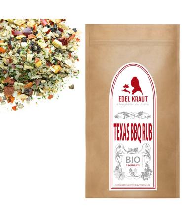 EDEL KRAUT Organic Texas BBQ Rub 250g | Premium Grilling Spice Mix for Authentic BBQ Flavors - Buy Online on GoSupps.com