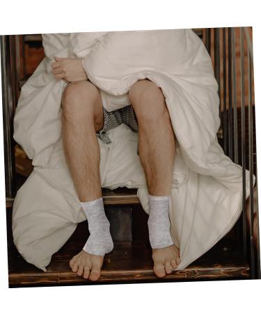 minkissy 2 Pairs Gel Heel Socks Aloe Socks Essential Oils Socks Open Toe Socks Gel Moisturising Socks Breathable Socks Silicone Gel Anti-Crack Socks Men and Women Ordinary Protector Cotton - Buy Online on GoSupps.com