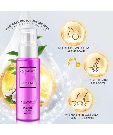Perfume Hair Oil Hair Growth Oil Effective Hair Oil for Dry Damaged Hair Natural Essential Oil for Hair Care Anti Hair Loss Hair Serum Hair Oil for Strengthen Hair Nourish and Thicken all Hair Types - Buy Online on GoSupps.com