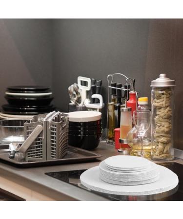 Pot and Pan Protector Felt Pan Protector Stacking Protection Heat Resistant Pots and Bowls Separating Pots and Pans Pot Divider Pads White - Buy Online on GoSupps.com