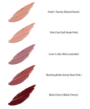 Mom's Secret Organic Matte Lipstick | Long Lasting Vegan Formula | Gluten & Cruelty Free | Made in USA | 0.15 oz (Blushing Bride) - Buy Online on GoSupps.com