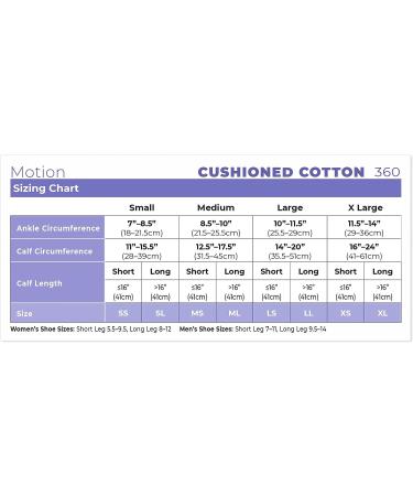 Sigvaris Men's Motion Cushioned Cotton 360 Calf-High Socks 20-30mmHg - Buy Online on GoSupps.com