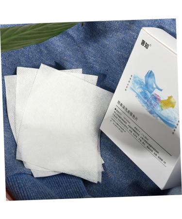 Sosoport 2 Boxes Absorbing Film Washing Supplies Dyeing Proof Cloth Clothes Stain Remover Laundry Detergent Color Saving Color Brightener Non-woven Fabric White Boxed Washing Machine - Buy Online on GoSupps.com