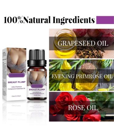 Breast Tightening Serum Oil - Light Fast Absorption & Essential Oil for Women's Daily Use - Buy Online on GoSupps.com