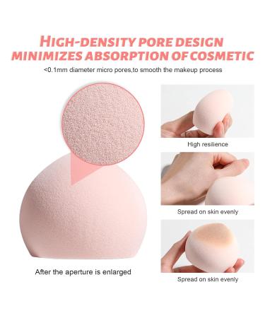 BS-MALL Cloud Makeup Sponge Set - Pack of 4, Latex-Free Blender for Flawless Liquid and Cream Foundation Application - Buy Online on GoSupps.com