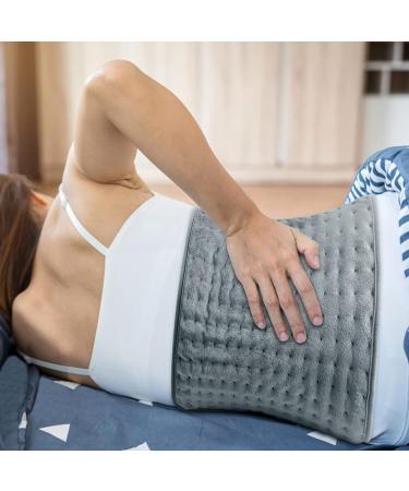 Buy Electrical Heating Cushion - Fast Heating 6 Temperature Levels Overheating Protection & Auto Shutoff | 40x76 cm Safety Pillow for Optimal Comfort - Buy Online on GoSupps.com