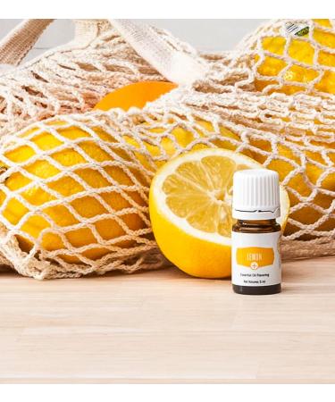 Young Living Lemon Vitality Essential Oil - 100% Pure Food-Grade Citrus Flavor Enhancer for Culinary & Beverage - Antioxidant & Immune Support - 5ml Worldwide Shipping - Buy Online on GoSupps.com