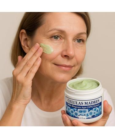 Crema Celulas Madre Anti-Aging Facial Cream Reduces Wrinkles & Expression Lines Madre Cell Plus Pack of 1 - Buy Online on GoSupps.com
