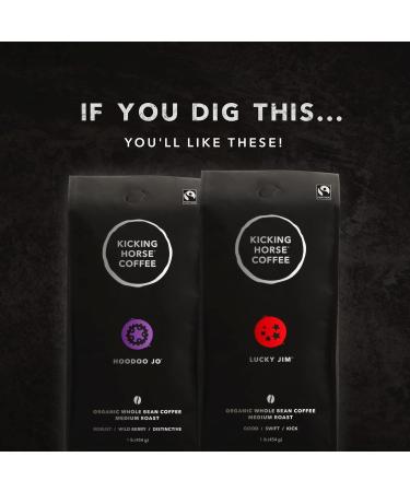 Kicking Horse Coffee Three Sisters Medium Roast Whole Bean 1 lb (Pack Of 6) - Certified Organic Fairtrade Kosher 453.59 g (Pack of 6) Three Sisters - Buy Online on GoSupps.com