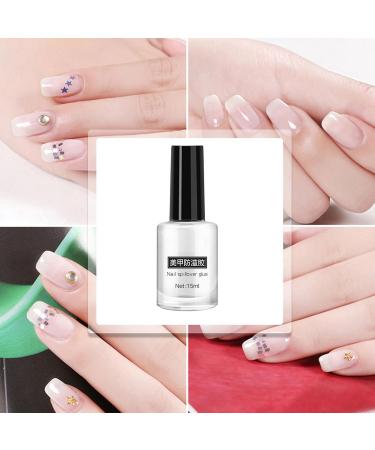 G n rique Peel-off base coat peel-off base coat press-on nail glue - 15ml peel-off base gel easy-removal peel-off gel for press-on nail polish - Buy Online on GoSupps.com
