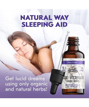 Organic Blue Vervain Herb Extract Tincture 2 oz - Non-GMO Supplement Made in USA - Buy Online on GoSupps.com