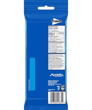 Trident Trident Sugarfree Peppermint 3 3 Count Peppermint 14 Count (Pack of 3) - Buy Online on GoSupps.com