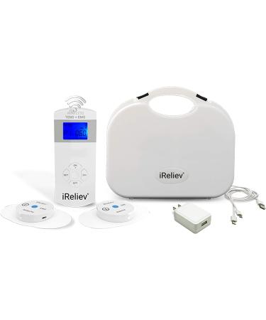 iReliev Wireless TENS + EMS Therapeutic Wearable System - Pain Relief, Arthritis, Muscle Conditioning - Buy Online on GoSupps.com