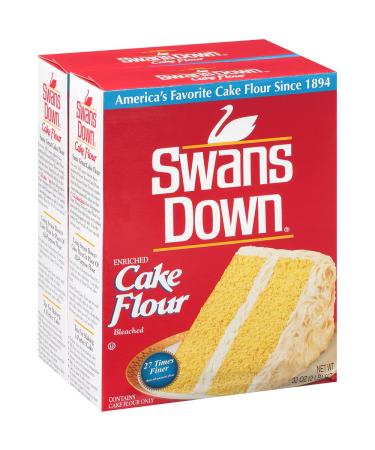 Swans Down Regular Cake Flour 2 Pound Boxes - Pack of 2 | Premium Quality Baking Flour - Buy Online on GoSupps.com