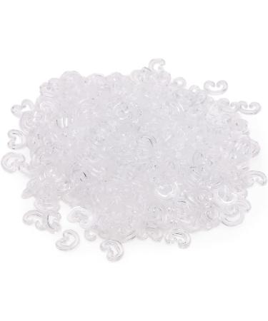 300 x Clear C Clips for Loom Band Jewellery - Toyland Loom Band Accessories - Buy Online on GoSupps.com
