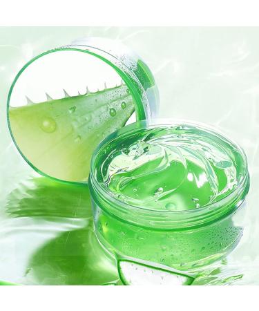 Qukaim Skin Care Aloe Vera Gel Aloe Vera Gel Hydrating Soothing Cream 10.6oz for Home Beauty Salon - Buy Online on GoSupps.com
