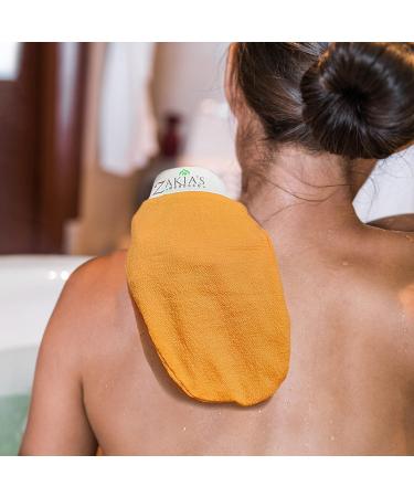 Zakia's Moroccan Hammam Spa Rejuvenating Ritual Kit - 6-Piece Beauty Set for All Skin Types - Purify Tone Cleanse & Exfoliate with Amber Musk - Buy Online on GoSupps.com