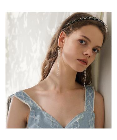YISSION 6-Piece Floral Comb Headbands for Women - Non-Slip Thin Hairband with Teeth - Fashion Hair Accessories for Girls - Buy Online on GoSupps.com