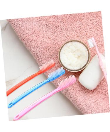 Frcolor 10-Pack Sweet Toothbrushes for Kids & Adults Travel-Friendly Manual Cleaning Brushes & Interdental Stiff Brushes - Buy Online on GoSupps.com