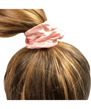 SMUG Satin Scrunchies Bauble | 3 PC Pink Satin Hair Scrunchies For Women | Cute Scrunchies For Girls Anti-Damage & Snag-Free | Christmas Presents For Sister Mum | Christmas Stocking Fillers For Women - Buy Online on GoSupps.com