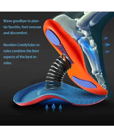 Buy 1 Pair Orthopedic Comfort Insoles - Arch Support & Heel Cushioning for Sports Hiking & Casual Shoes (Size 35-36 - Buy Online on GoSupps.com
