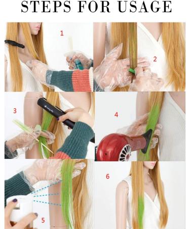 Vtrem 12 Colors Hair Chalk for Girls Temporary Hair Color Pens Washable Non-Toxic Hair Chalk Dye for Halloween Makeup Birthday Gifts Party Cosplay Theater Salon Christmas Gifts - Buy Online on GoSupps.com