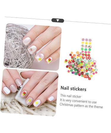 Healeved 4 Packs Nail Art Polymer Clay Appliques Embellishments DIY Nail Decoration Supplies Nail Decorations for Nail Art Craft Making Beads Fruit Nail Art Craft Manicure 3d Suite Resin 11X7cm Colorful - Buy Online on GoSupps.com