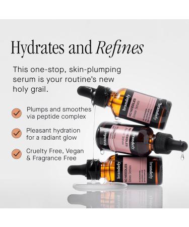 Brandefy Superfood Face Wash & No Needles Niacinamide Serum Duo - Cleanser w/Kale Green Tea Spinach Vitamin C E K2 and Serum w/Hyaluronic Acid - Soft Smooth Firm & Dewy Skin - Buy Online on GoSupps.com