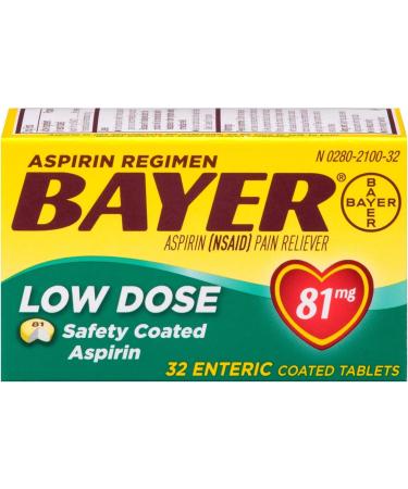 Bayer Regimen 81mg Size 32s