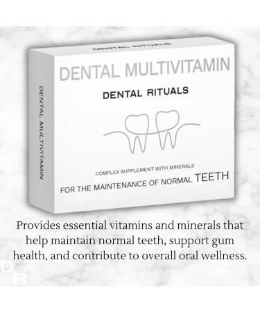 Dental Rituals Daily Wellness Bundle One-A-Day Multivitamin + Dentabiom Mint Probiotic Chewable Tablets Sugar-Free Oral Health & Daily Nutrient Support 60 Count Total - Buy Online on GoSupps.com