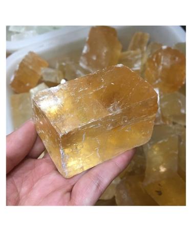 Natural Crystal Rough Optical Calcite Raw Iceland Spar Natural Stones and Minerals Stones (Size : 200g)