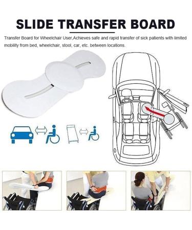 Transfer Board Patient Slide Assist Device for Transferring Patient or Handica from Wheelchair to Bed Toilet Tub Car Bathtub Slide Board (Color : B) - Buy Online on GoSupps.com
