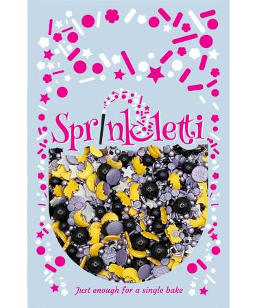 Sprinkletti - Wizard - Cake Topper Sprinkles - 30g Edible Glimmer Cupcake Decorations - Ideal For Halloween & Harry Potter Themed Cakes - Buy Online on GoSupps.com