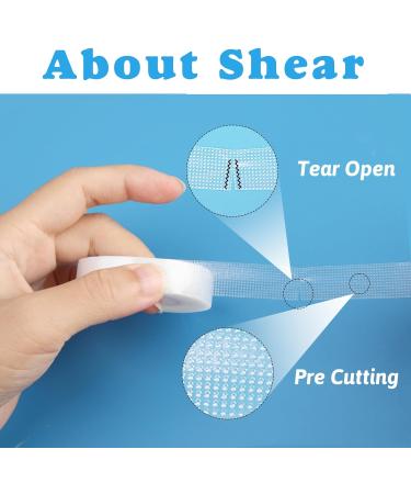 6 Rolls 1.25cm X 9.1m Micropore Tape - Breathable Clear Adhesive Tape for First Aid, Makeup & Dressings - Buy Online on GoSupps.com