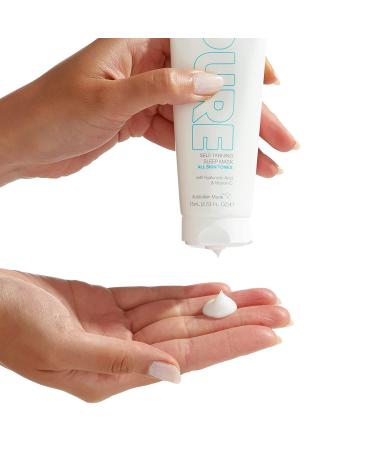 Bondi Sands PURE Self-Tanning Sleep Mask - Hydrating Hyaluronic Acid for Glowing Tan | Fragrance-Free, Cruelty-Free, Vegan | 2.53 Oz/75 mL - Buy Online on GoSupps.com