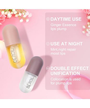 Derol Lip Plumper - Natural Lip Amplifier & Care Serum for Soft Moisturized Lips - Buy Online on GoSupps.com
