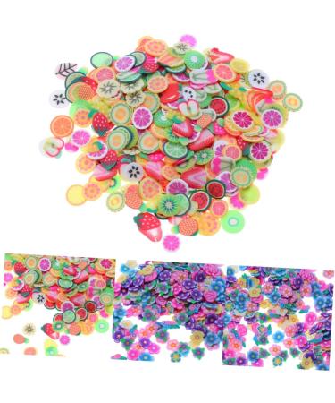 DOITOOL 3 Packs Nail Art Decoration Clay Slices Fruit Slices for Nail Art Nail Art Slices Crystal Mud - Buy Online on GoSupps.com